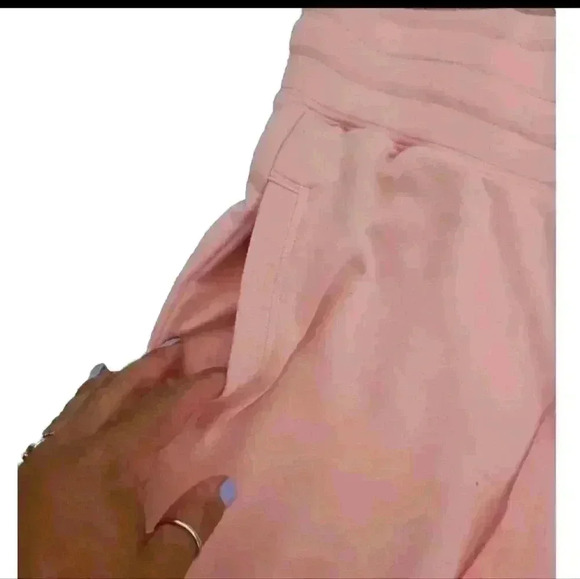 Fabletics Womens Luxe Terry Jogger Soft Lounge Sweatpants In Pink Dust S - Picture 8 of 13